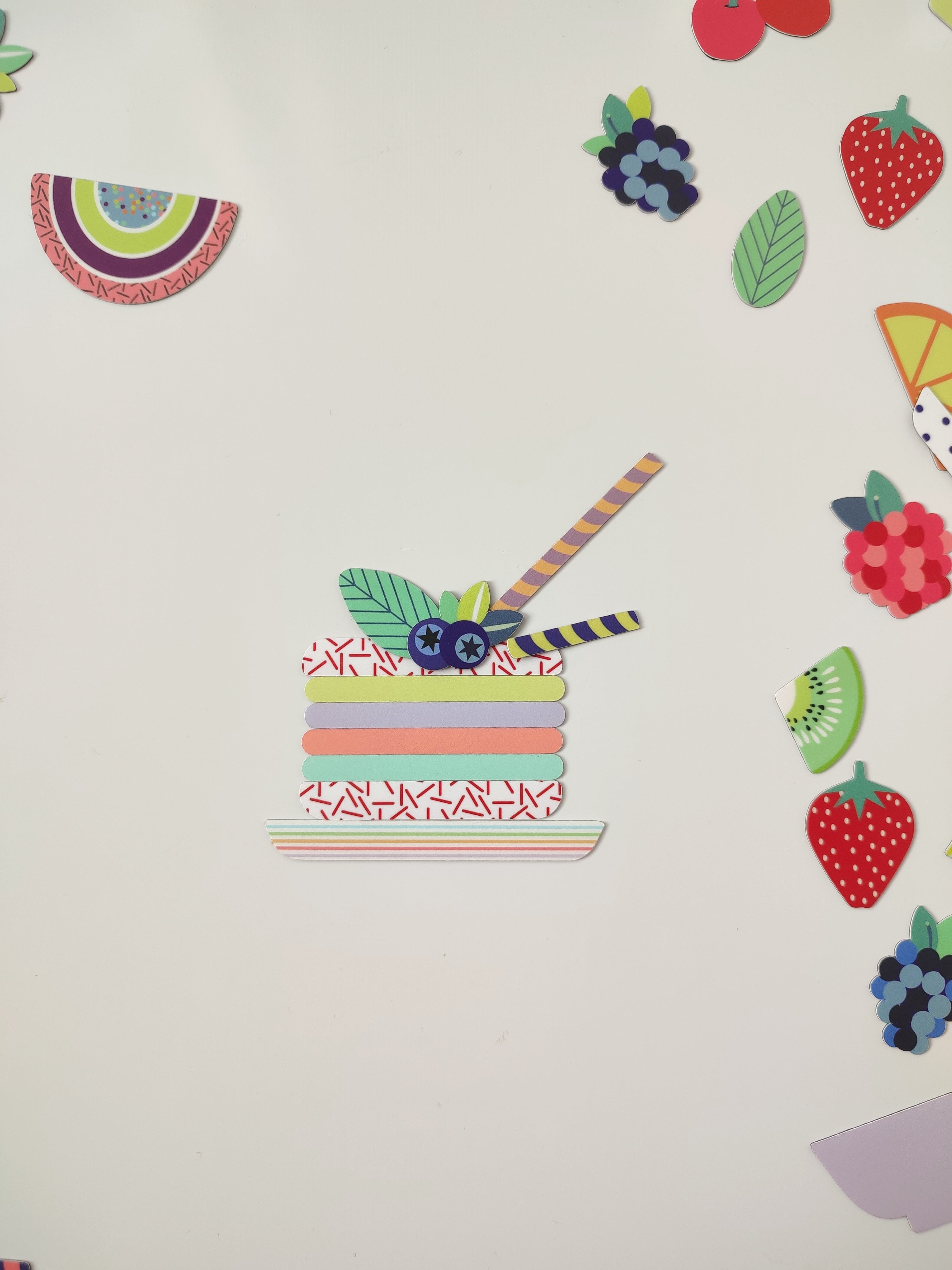 Jeu magnétique - Cupcakes