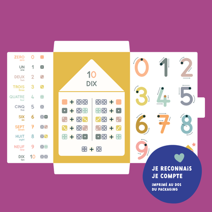Jeux magnétique - Chiffres et Symboles