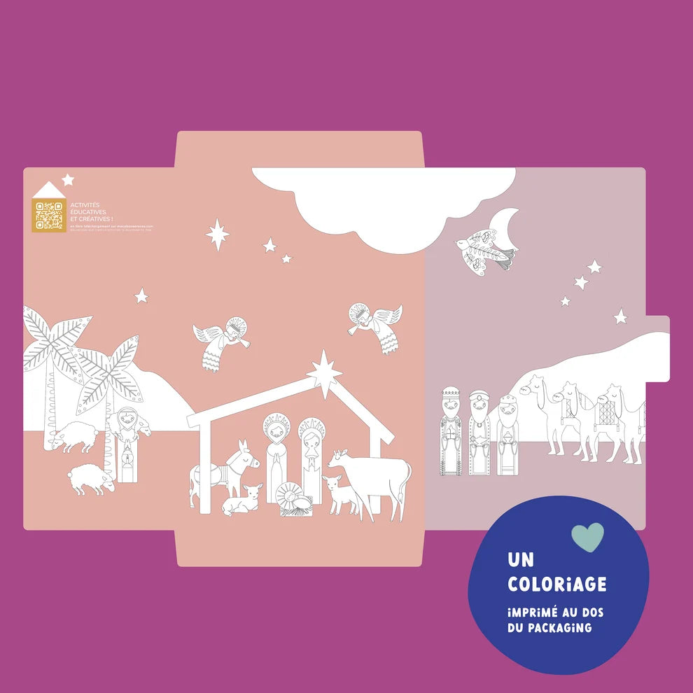 Jeu magnétique - La crèche de Noël