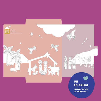 Jeu magnétique - La crèche de Noël