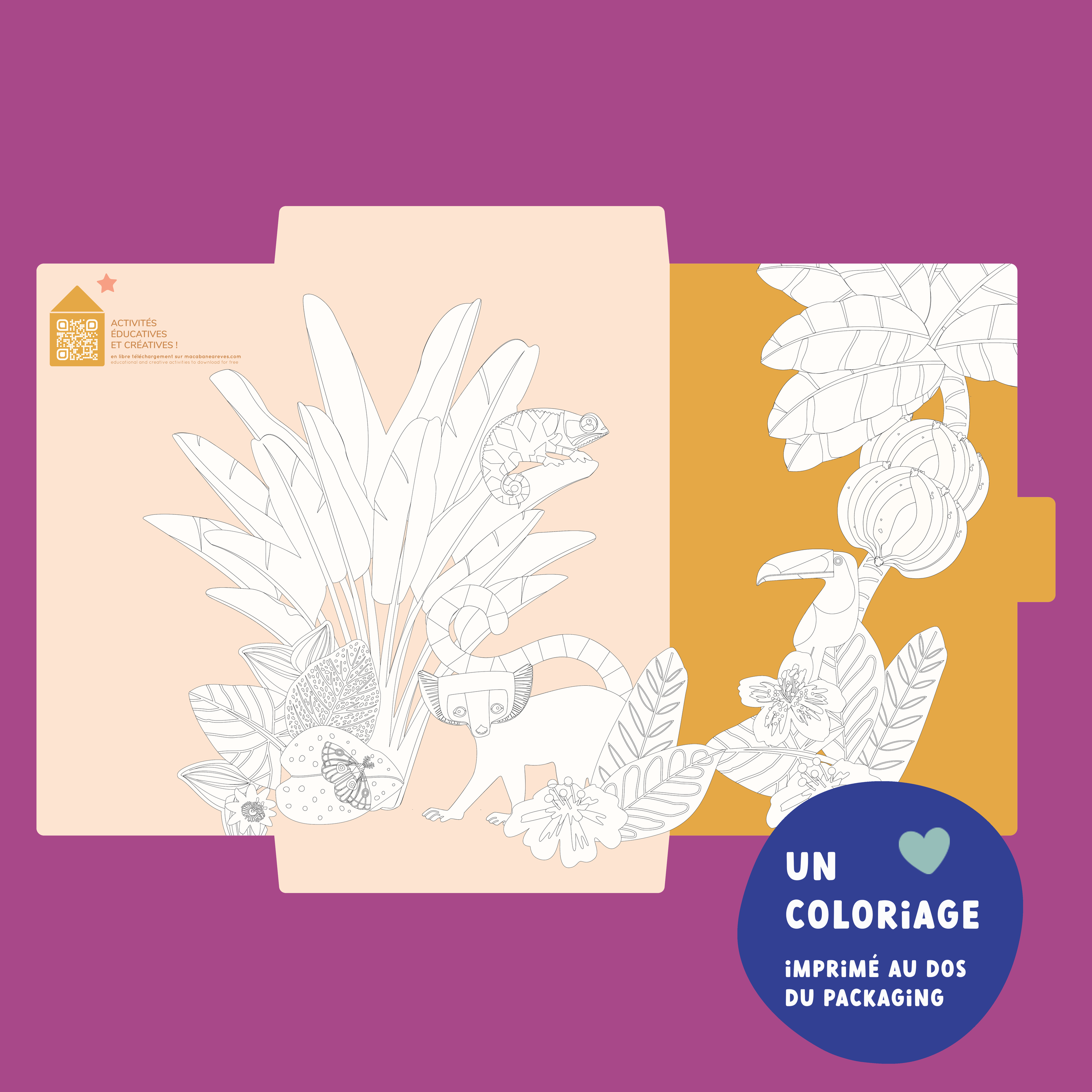 Jeux magnétique - Animaux Jungle