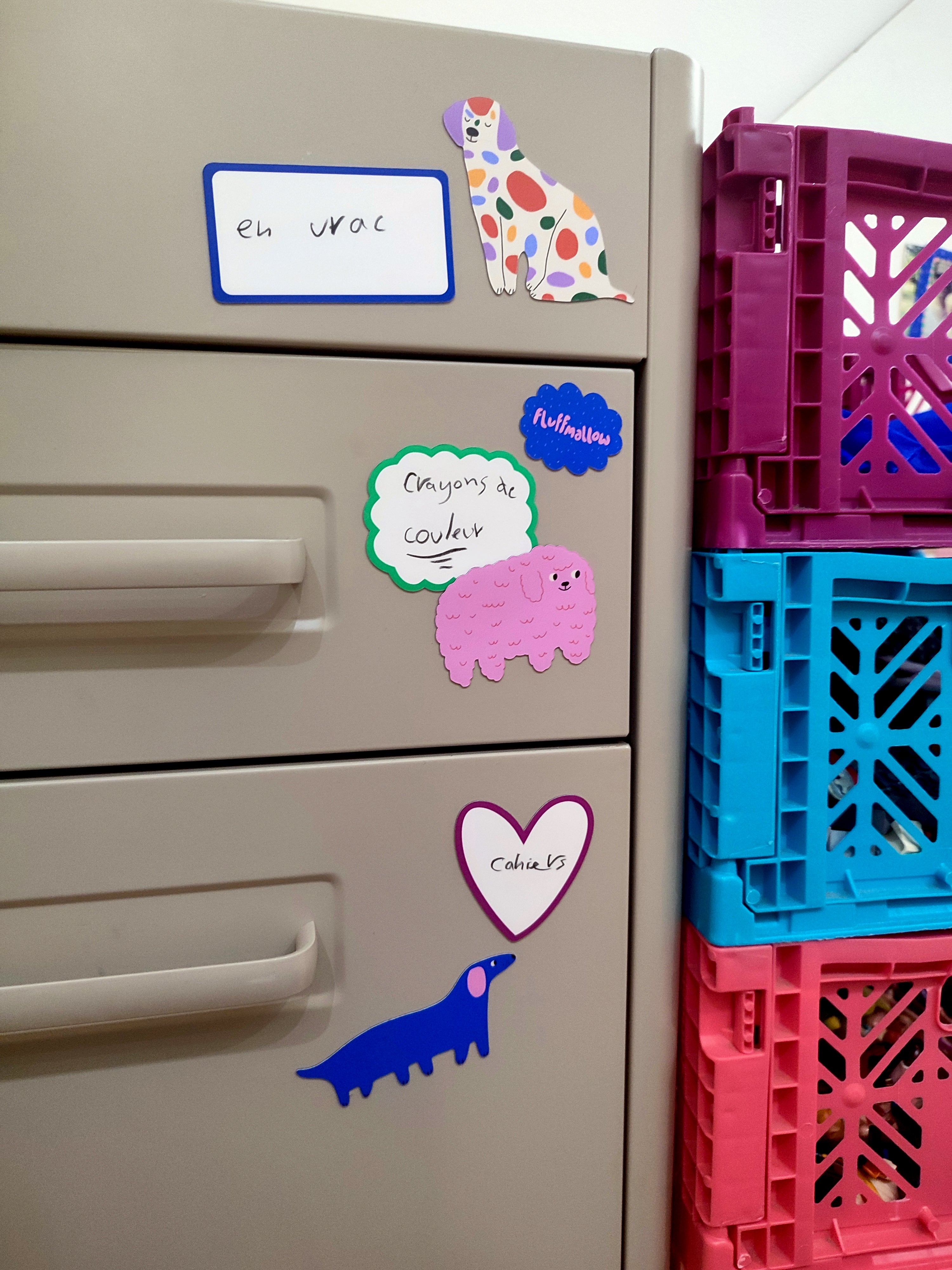 Stickers magnétiques - Cadres photo - Oh my dog!