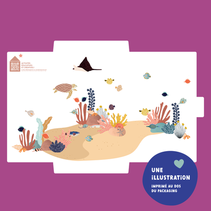 Jeux magnétique - Animaux Océan