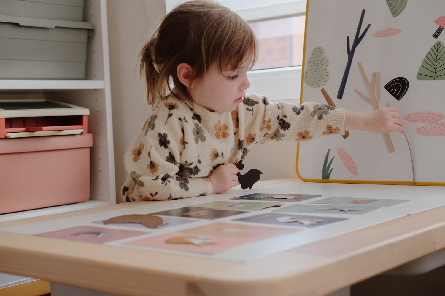 Jeu magnétique - Animaux Forêt