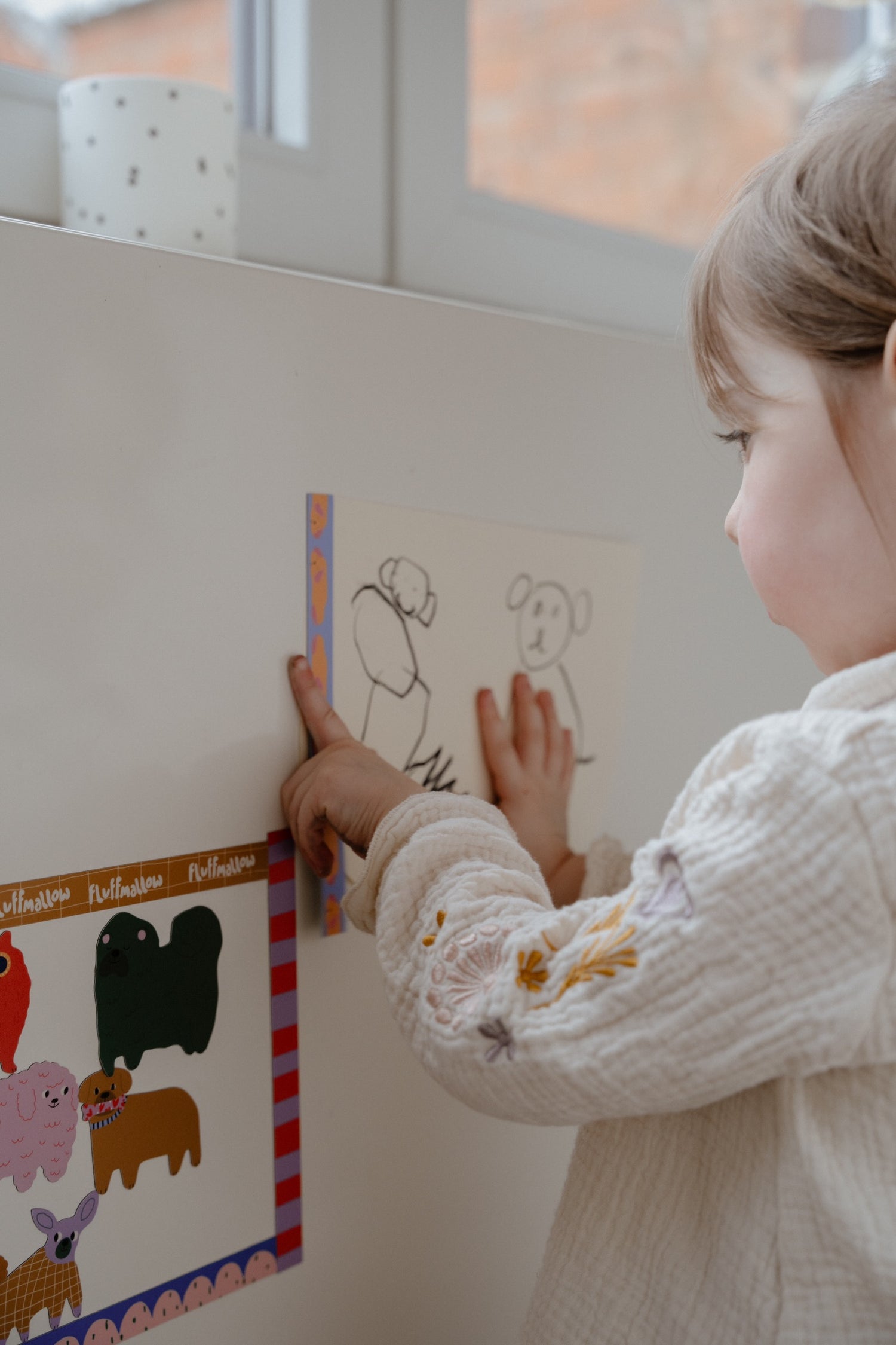 Stickers magnétiques - Masking Tape - Oh my dog!