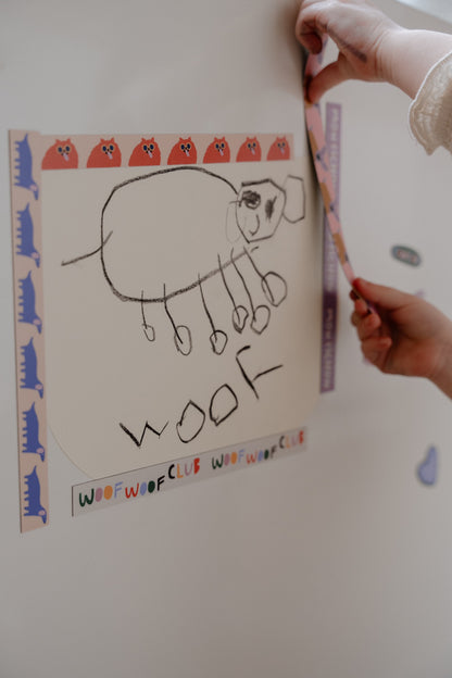 Stickers magnétiques - Masking Tape - Oh my dog!