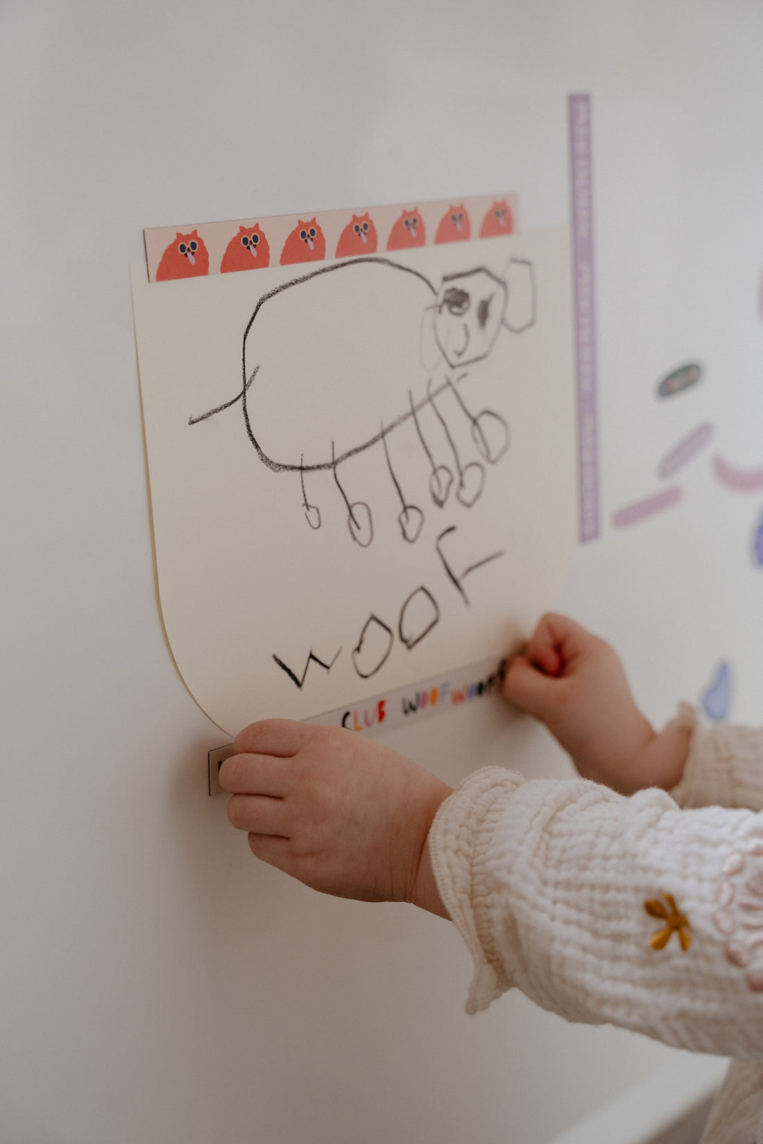 Stickers magnétiques - Masking Tape - Oh my dog!