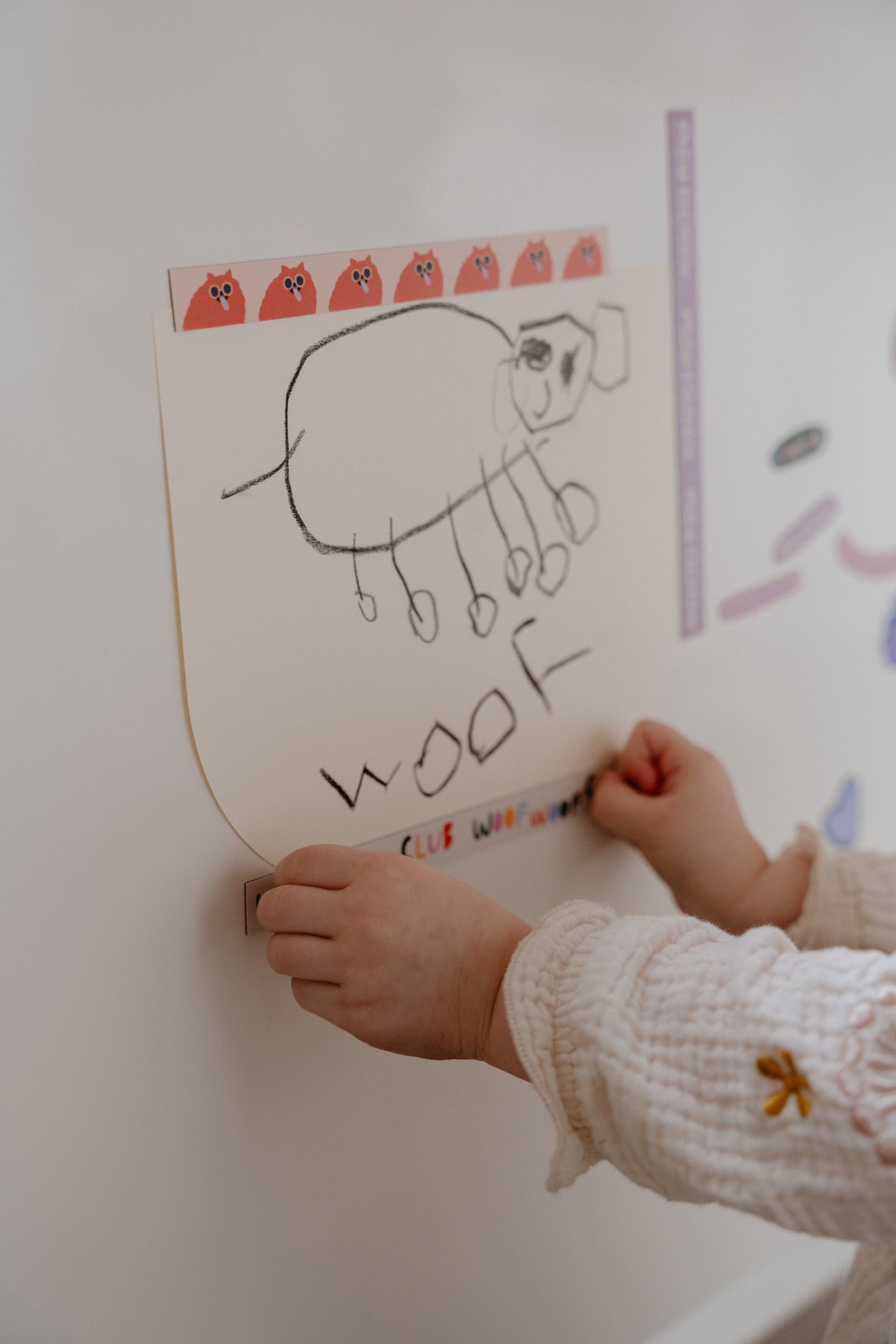 Stickers magnétiques - Masking Tape - Oh my dog!