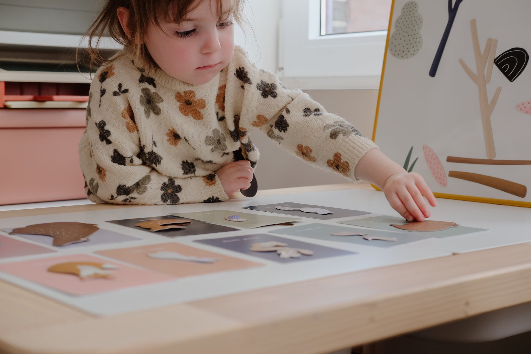 Jeu magnétique - Animaux Forêt