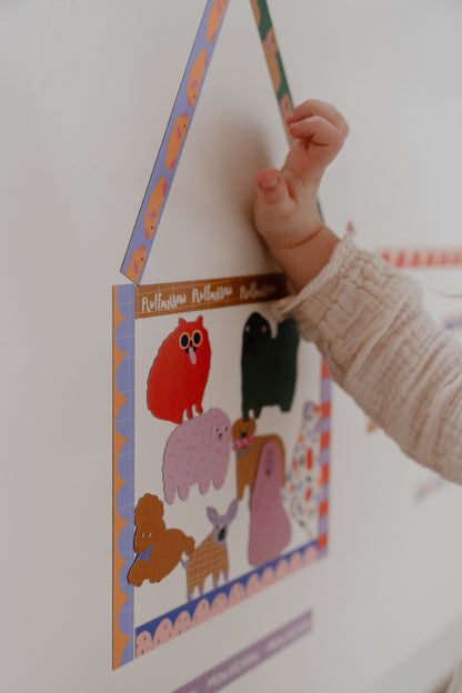 Stickers magnétiques - Masking Tape - Oh my dog!