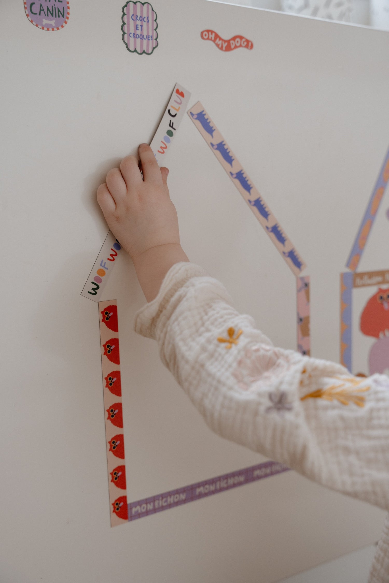 Stickers magnétiques - Masking Tape - Oh my dog!