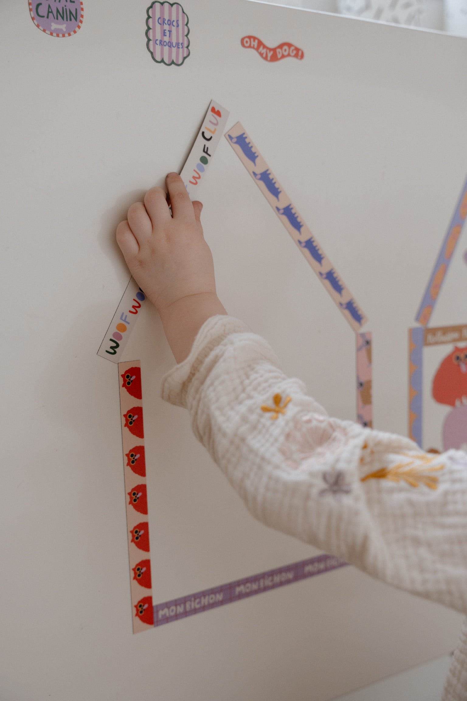 Stickers magnétiques - Masking Tape - Oh my dog!