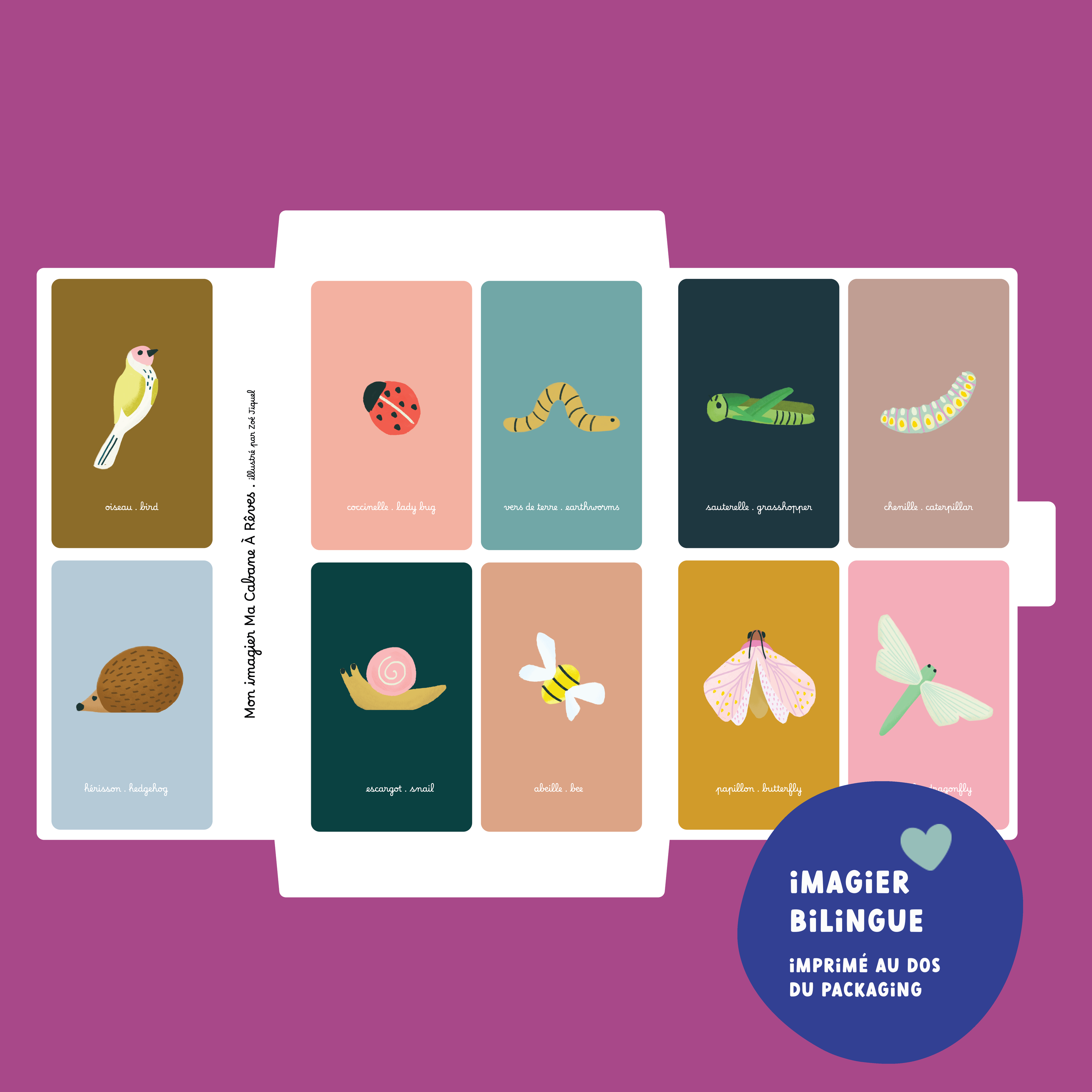 Jeu magnétique - Le Jardin