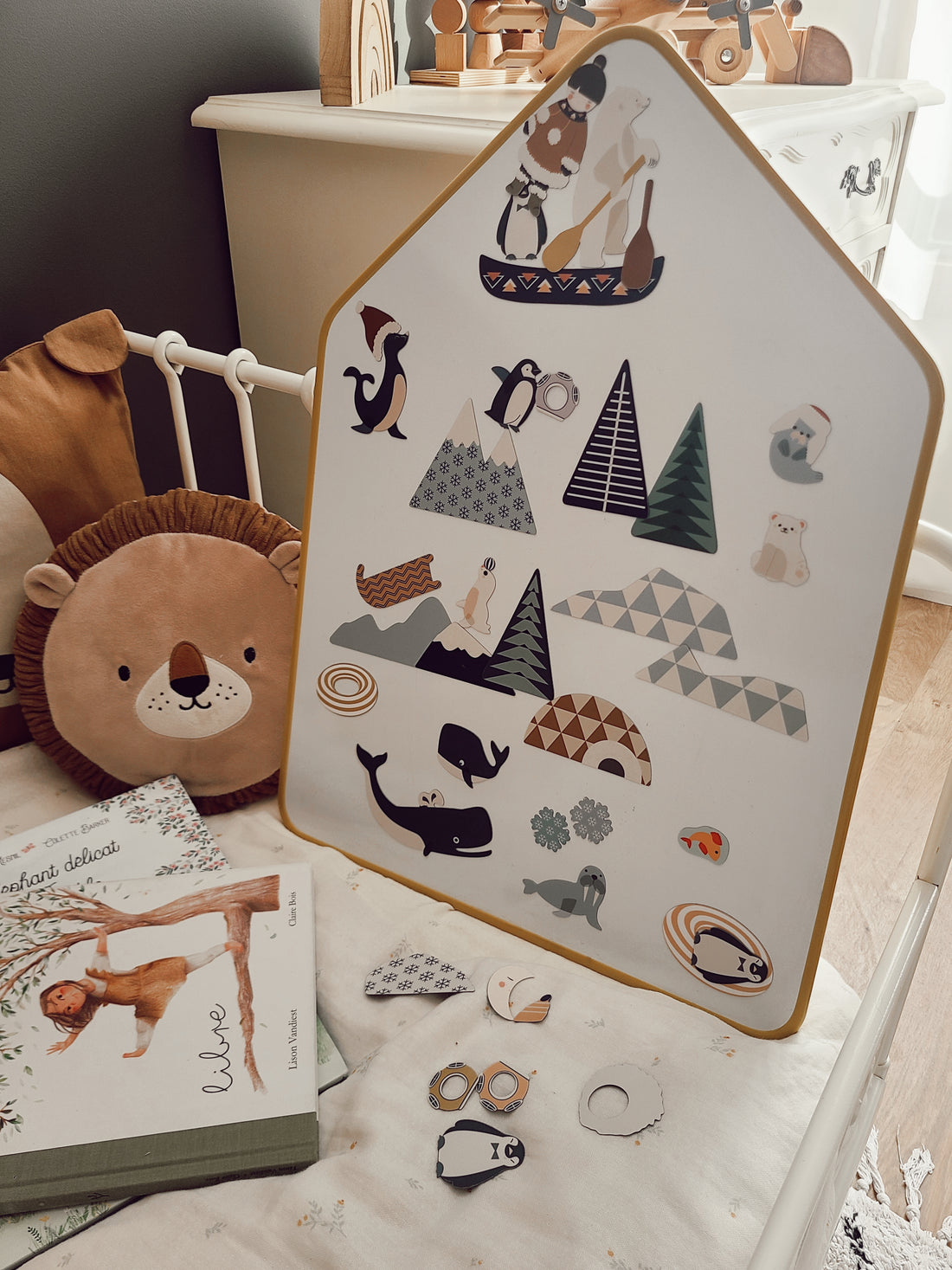 Jeu magnétique - Animaux Banquise