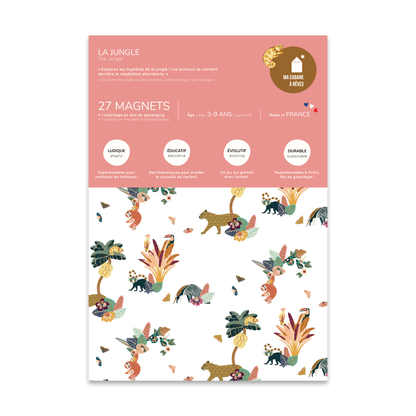 Jeux magnétique - Animaux Jungle