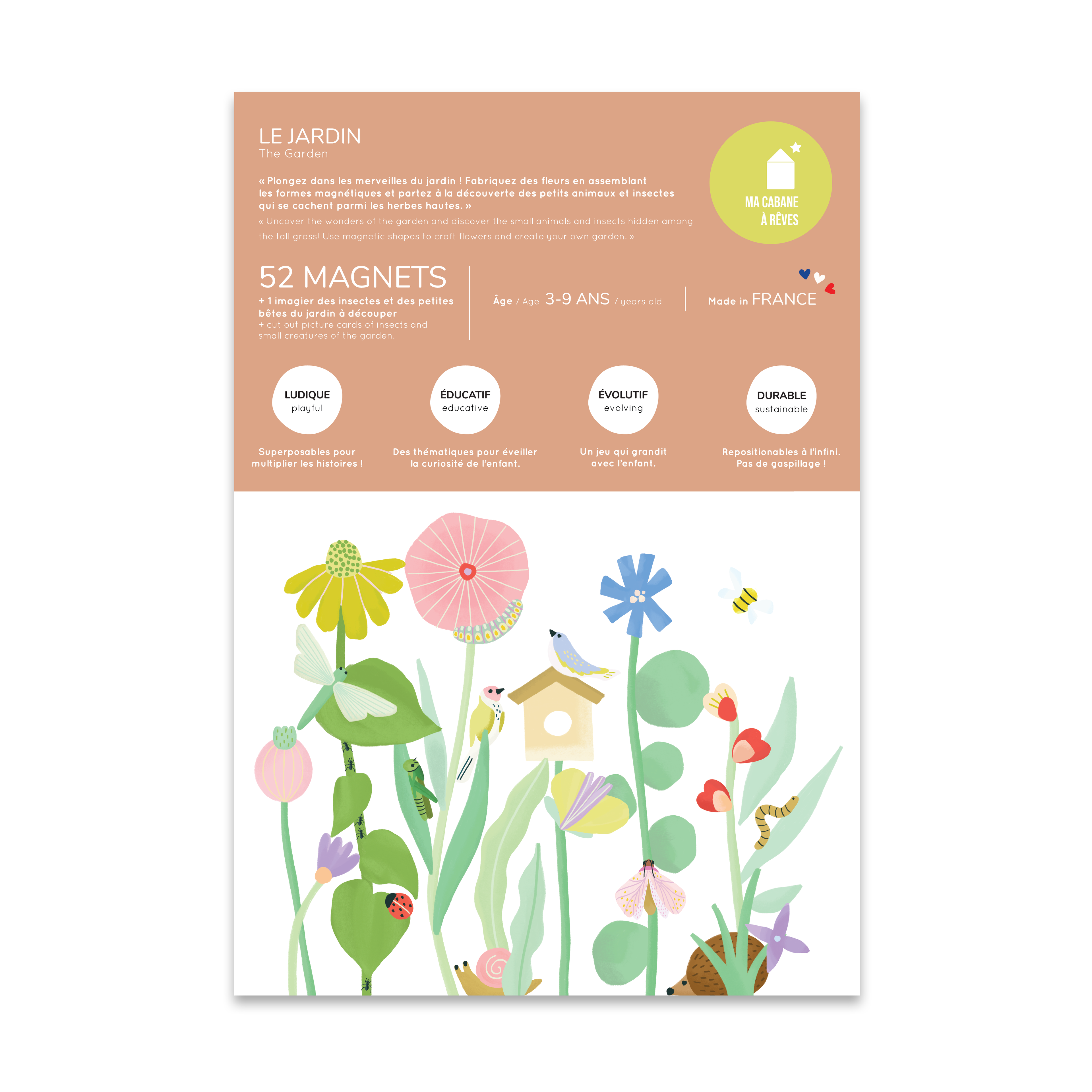 Jeu magnétique - Le Jardin
