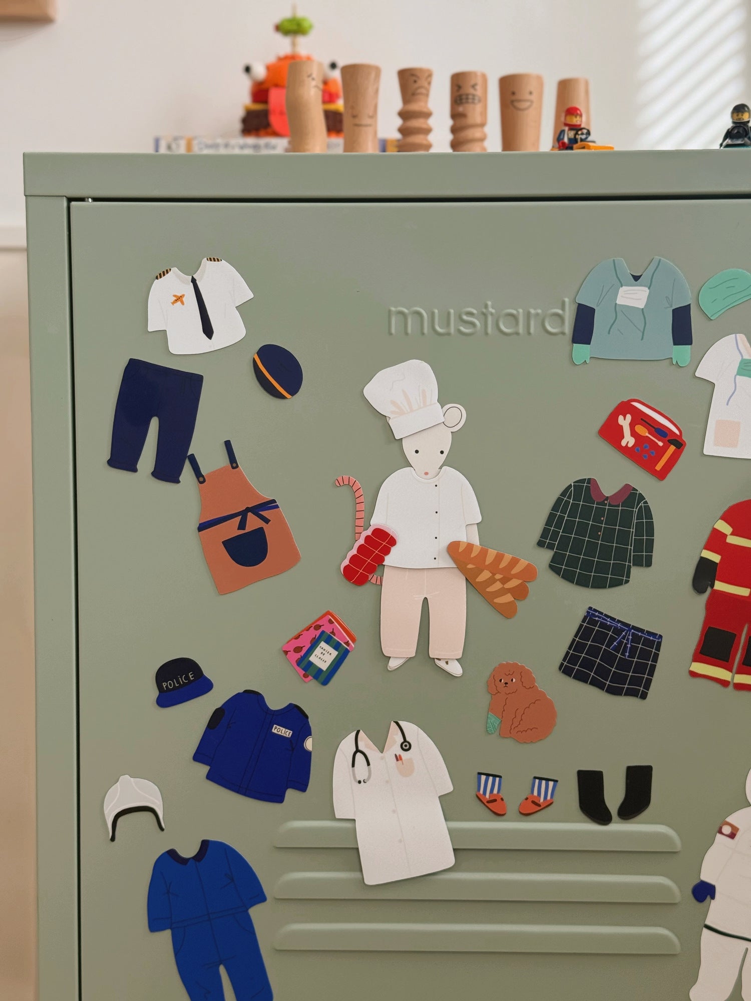 Jeu magnétique - Les Métiers