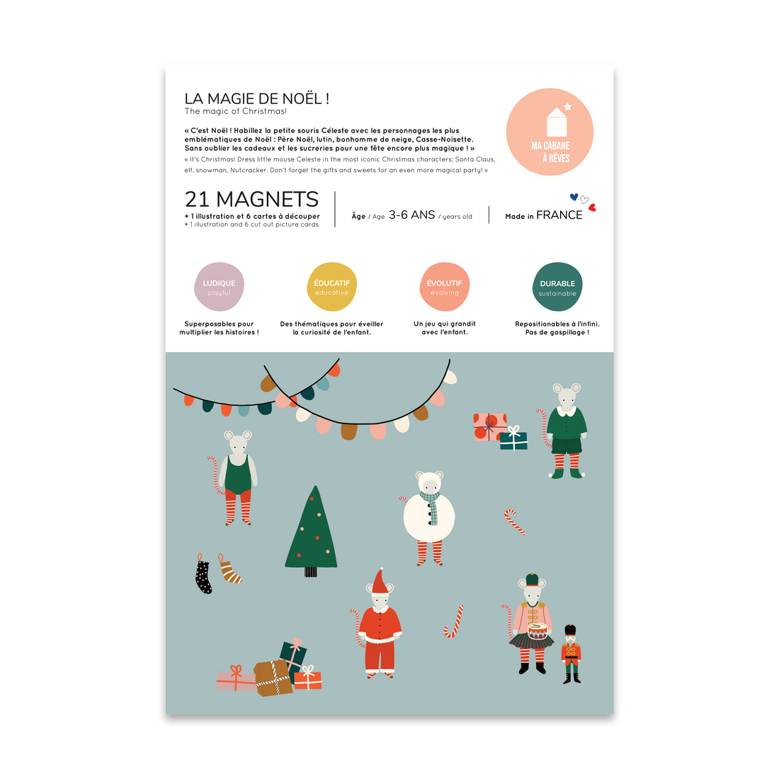Jeu magnétique - La Magie de Noël