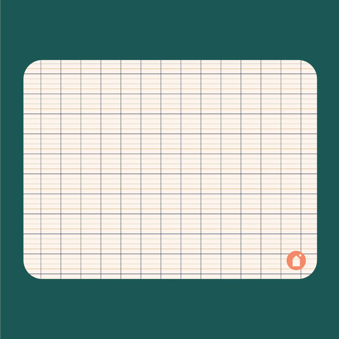 Support d’écriture souple magnétique – Réglure Seyes