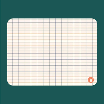 Support d’écriture souple magnétique – Réglure Seyes