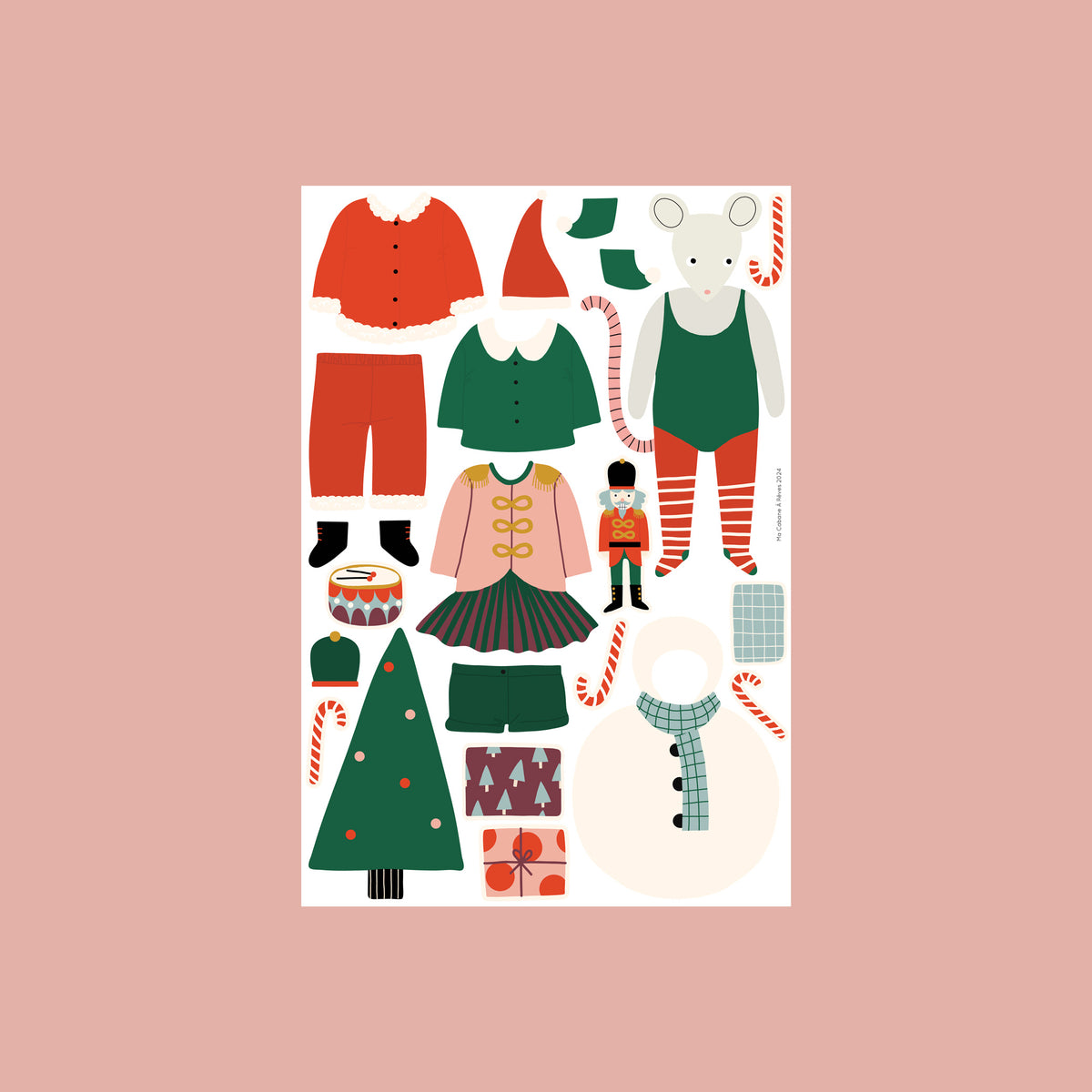 Jeu magnétique - La Magie de Noël