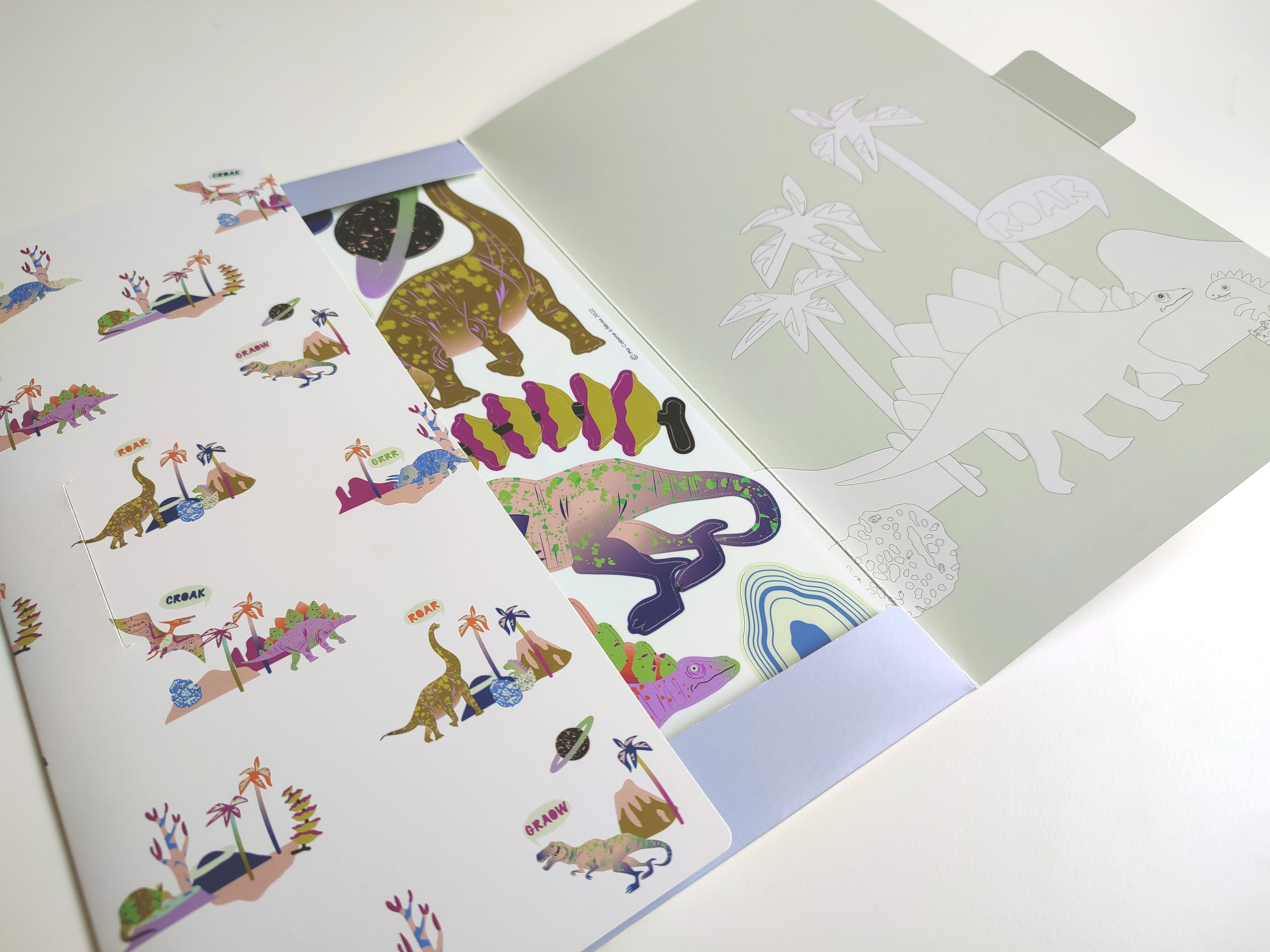 Jeux magnétique - Dinosaures