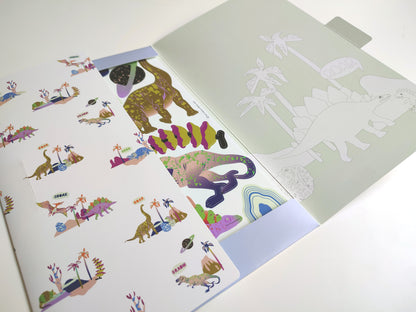 Jeux magnétique - Dinosaures