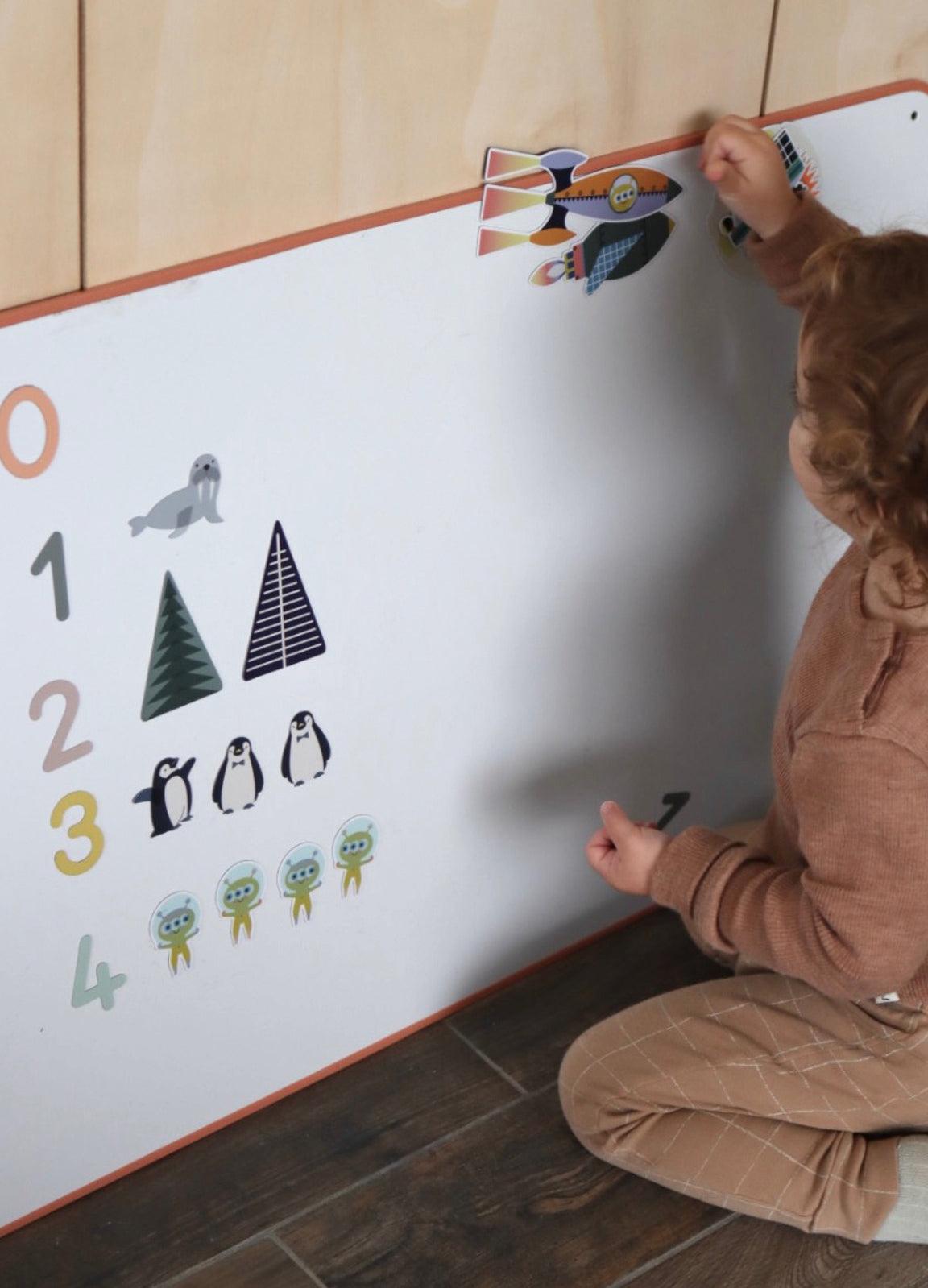 Jeux magnétique - Chiffres et Symboles