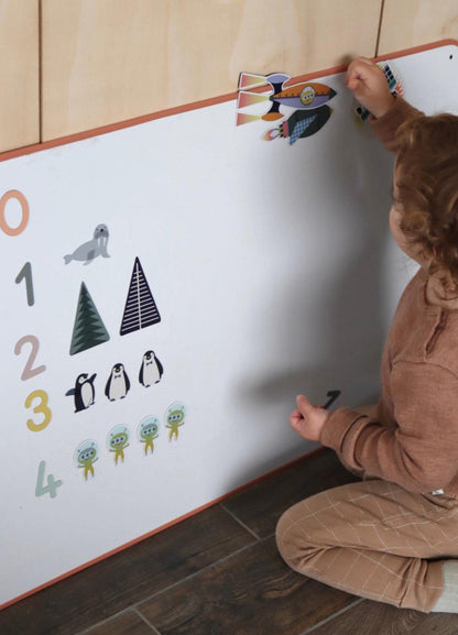 Jeux magnétique - Chiffres et Symboles