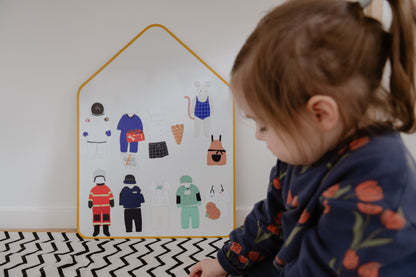 Jeu magnétique - Les Métiers