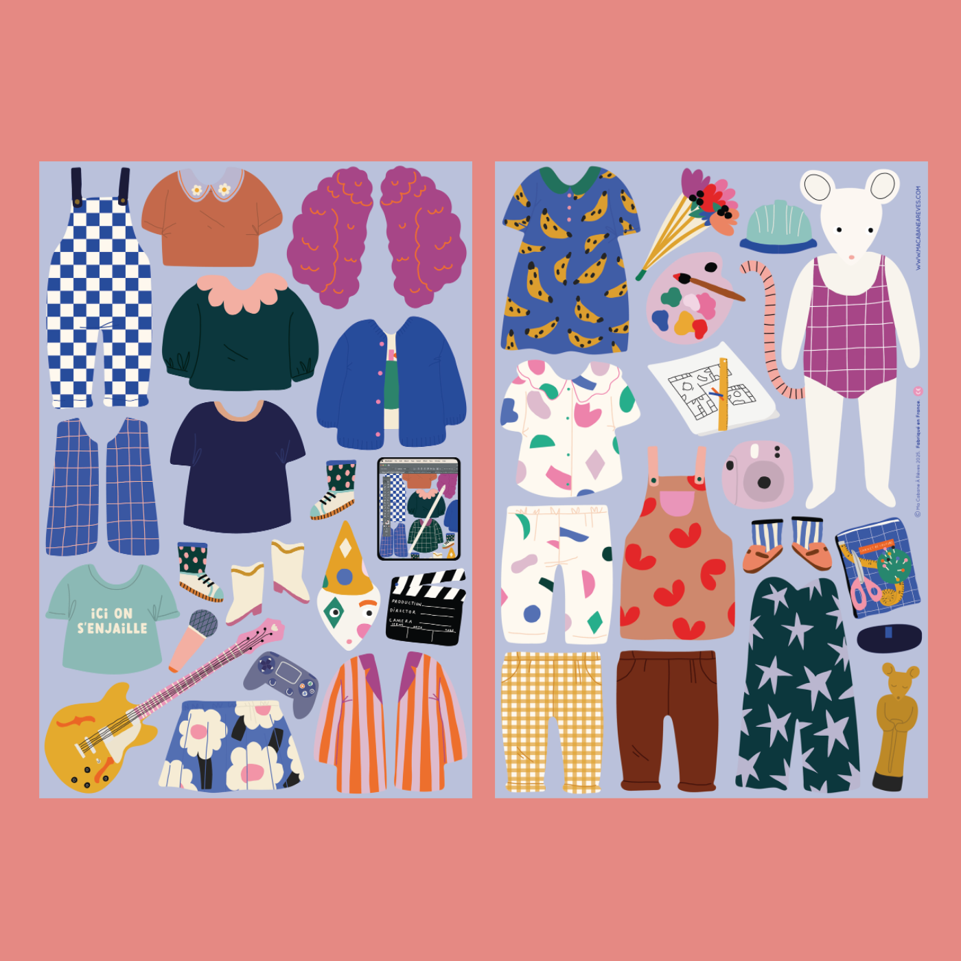 Jeu magnétique - Les Métiers Créatifs