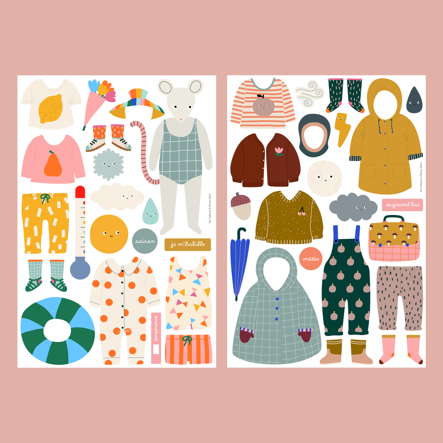 Jeu magnétique - Je m&