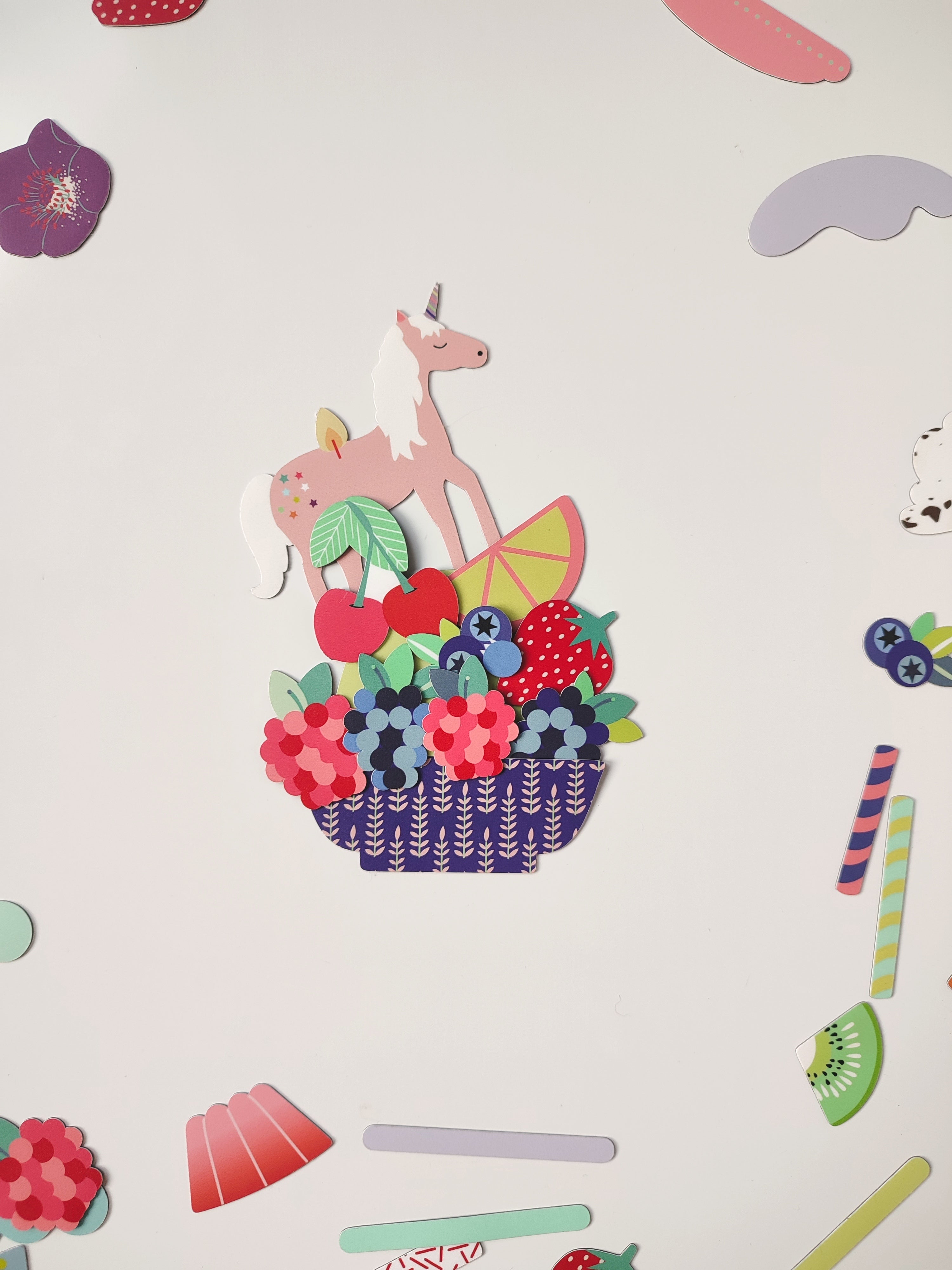 Jeu magnétique - Cupcakes