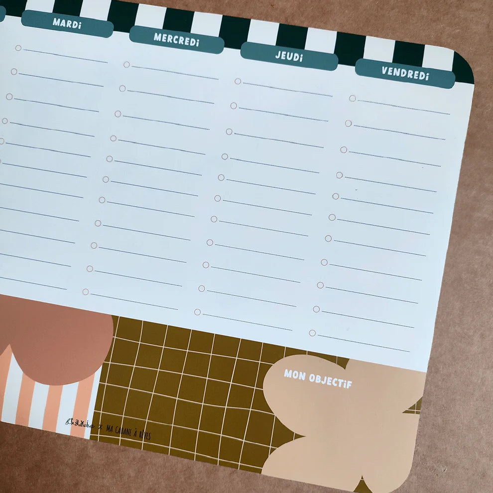 Semainier magnétique - Chic