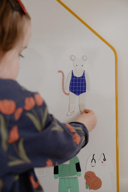 Jeu magnétique - Les Métiers