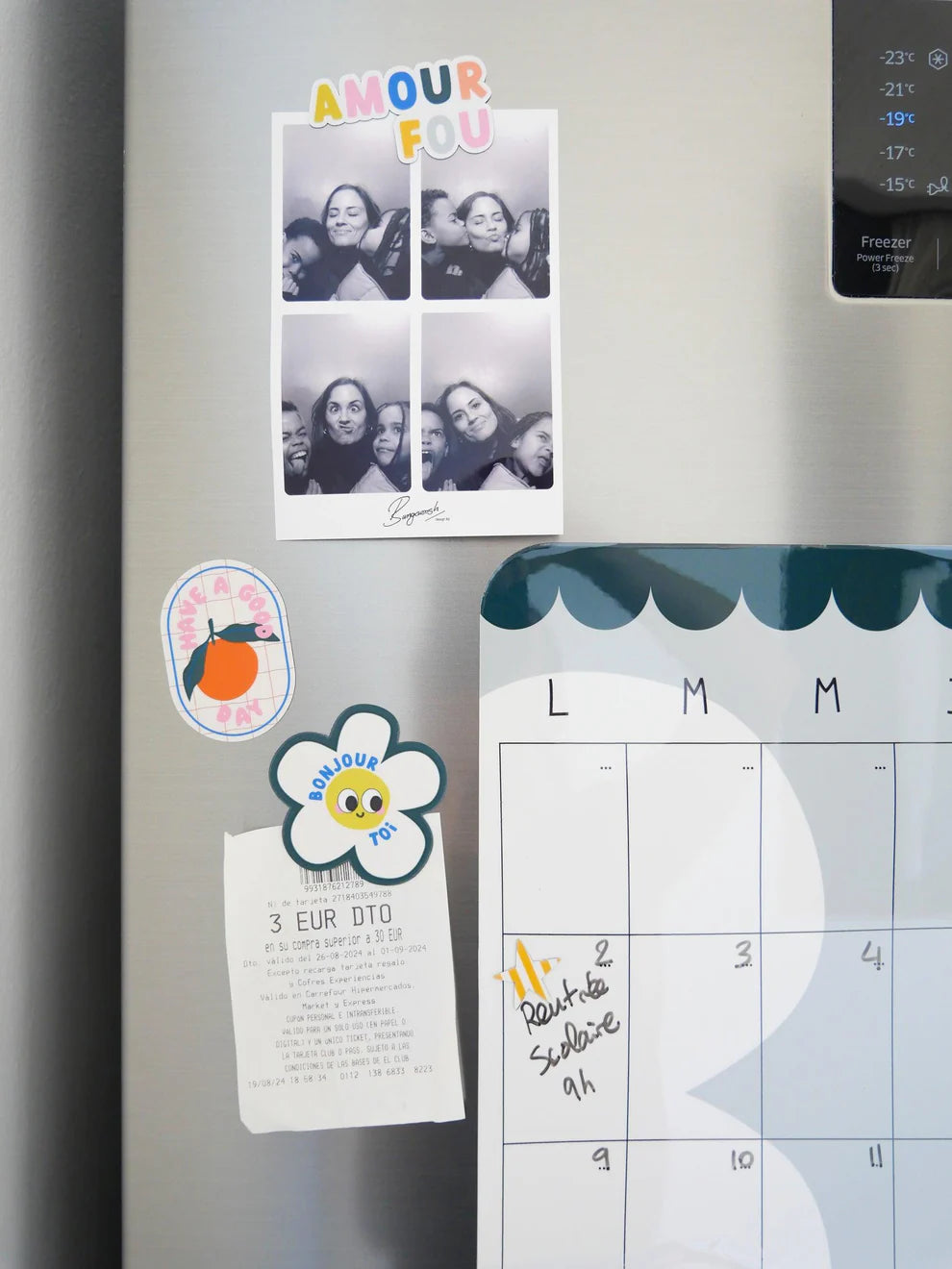 Stickers magnétiques - Les P&