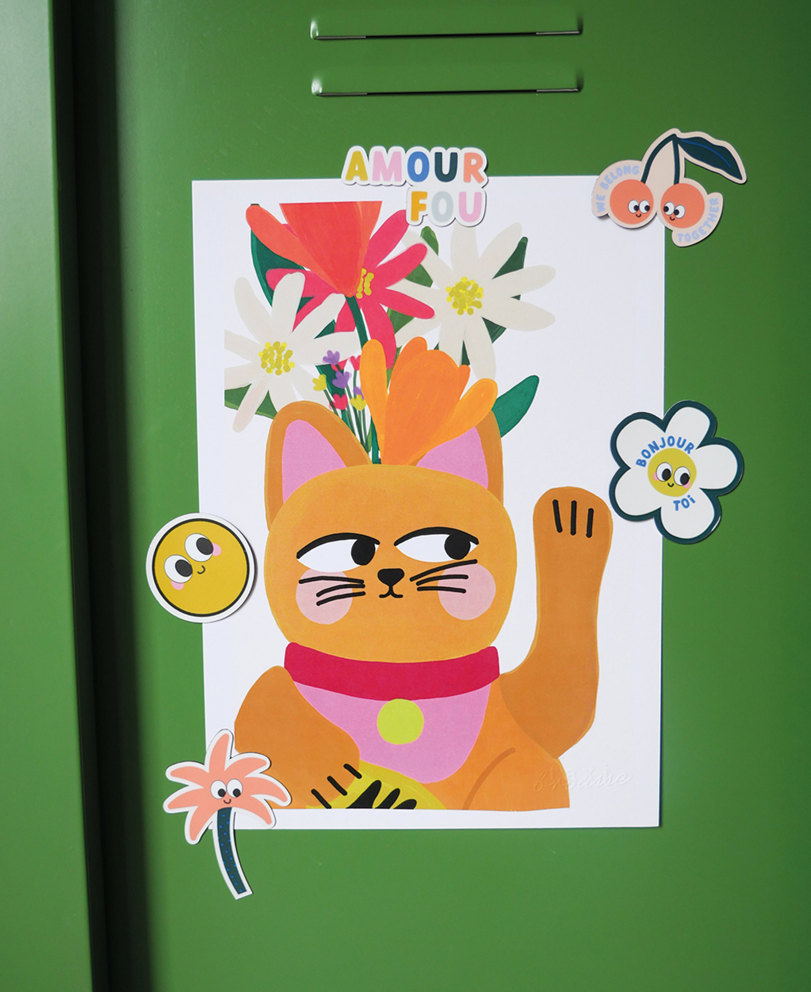 Stickers magnétiques - Les P&