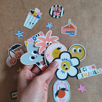 Stickers magnétiques - Les P&