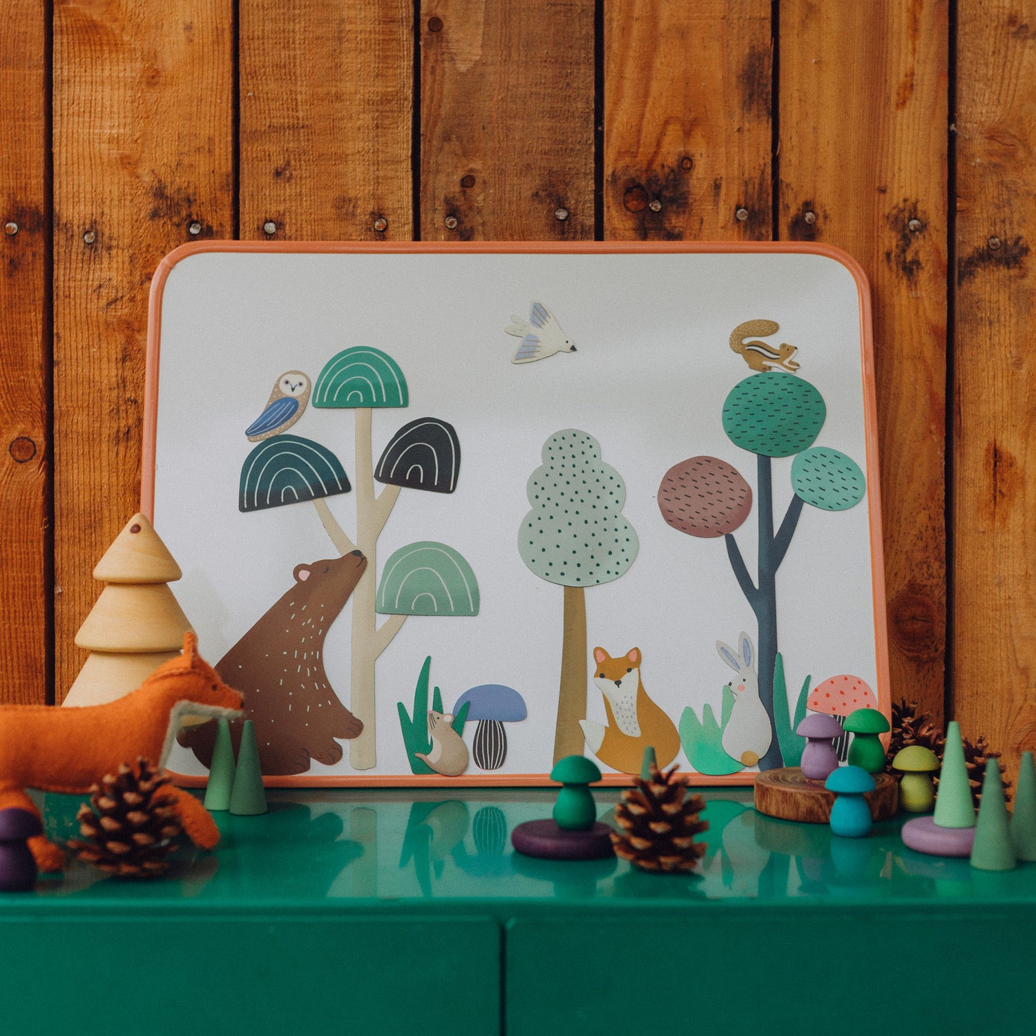 Jeu magnétique - Animaux Forêt