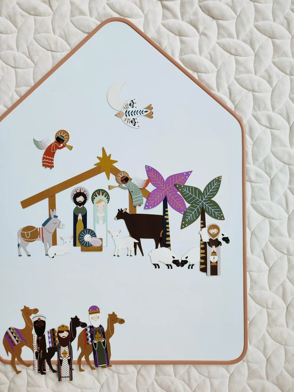 Jeu magnétique - La crèche de Noël